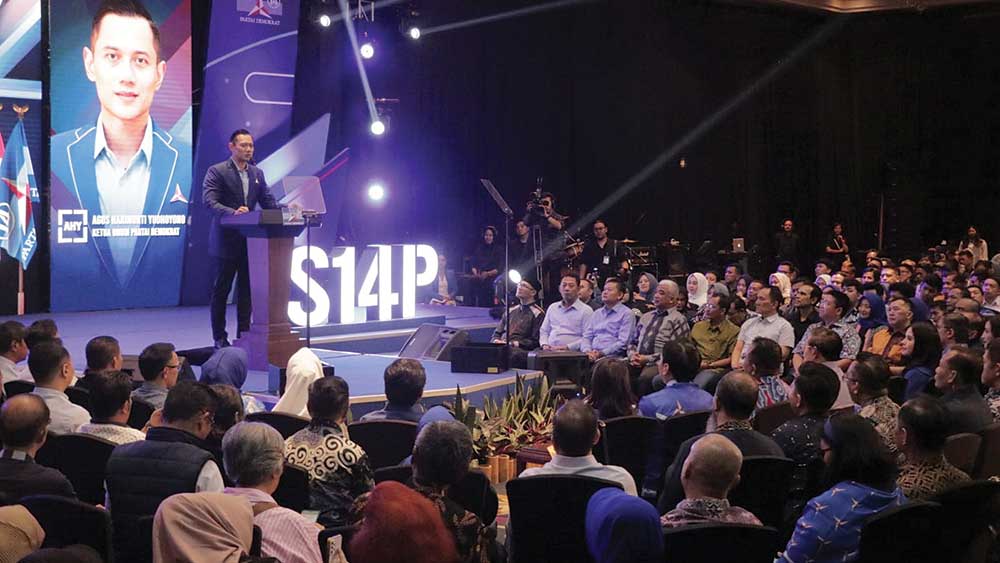 AHY Ajak Rakyat Dukung Program Prioritas Demokrat