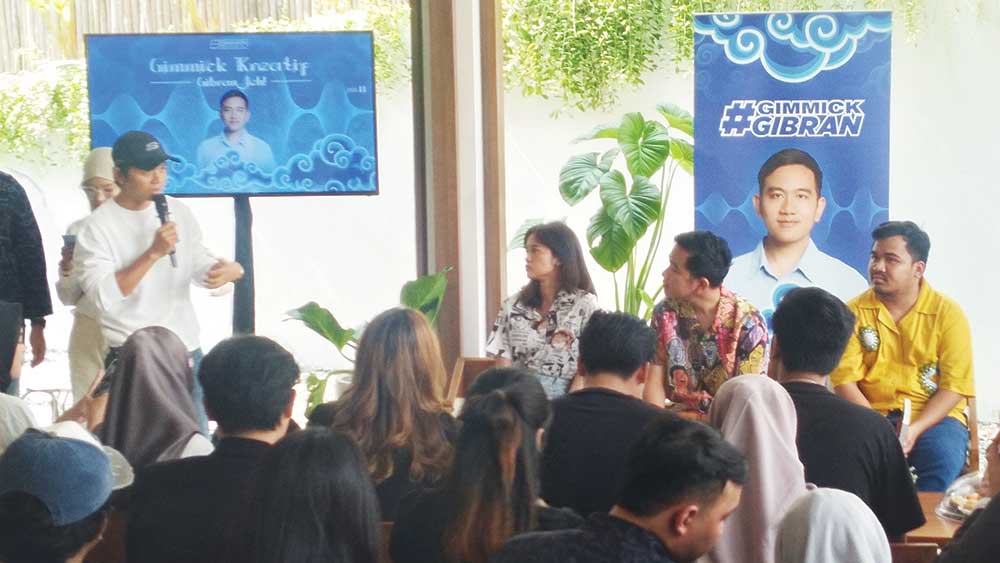 Gibran Jumpai Anak Muda Cirebon