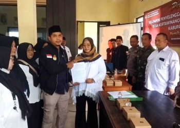 KPPS Desa Kertawinangun Dilantik