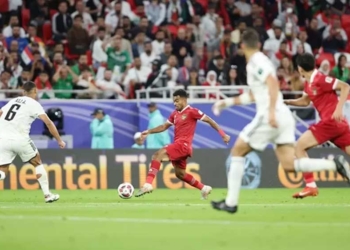 Lewati 4 Pemain Irak, Assist Yacob Sayuri ke Marselino Ferdinan Kelas Dunia