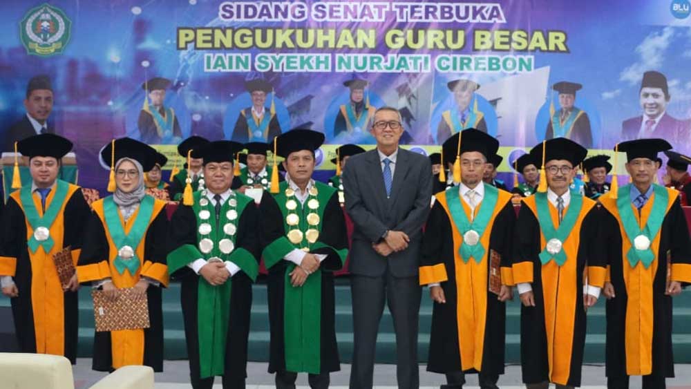 IAIN Cirebon Menyongsong UINSSC, Pengukuhan 5 Guru Besar Jadi Kado Indah Awal Tahun 2024