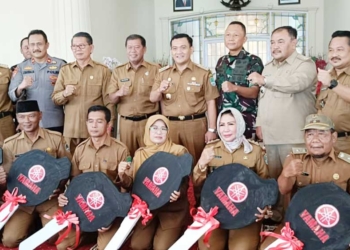 343 Kepala Desa dan Lurah di Majalengka Dapat Bantuan Motor Dinas