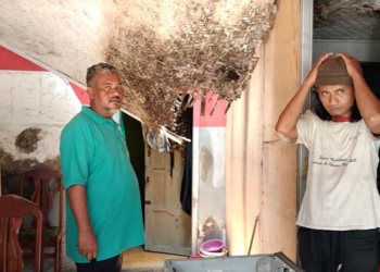 Hujan Disertai Angin Kencang Terjang Kabupaten Cirebon, 3 Rumah di Jemaras Kidul Rusak