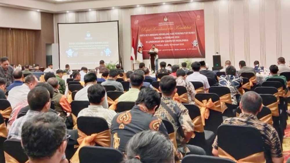 Jelang Pencoblosan, KPU Majalengka Gelar Doa Bersama