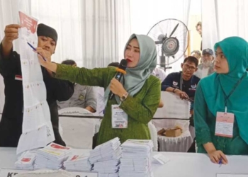 KPU Majalengka Gelar Simulasi Pencoblosan dan Penghitungan Suara