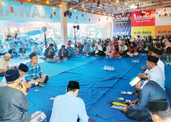 Relawan Kopi Pagi Syukuran Kemenangan Prabowo Gibran