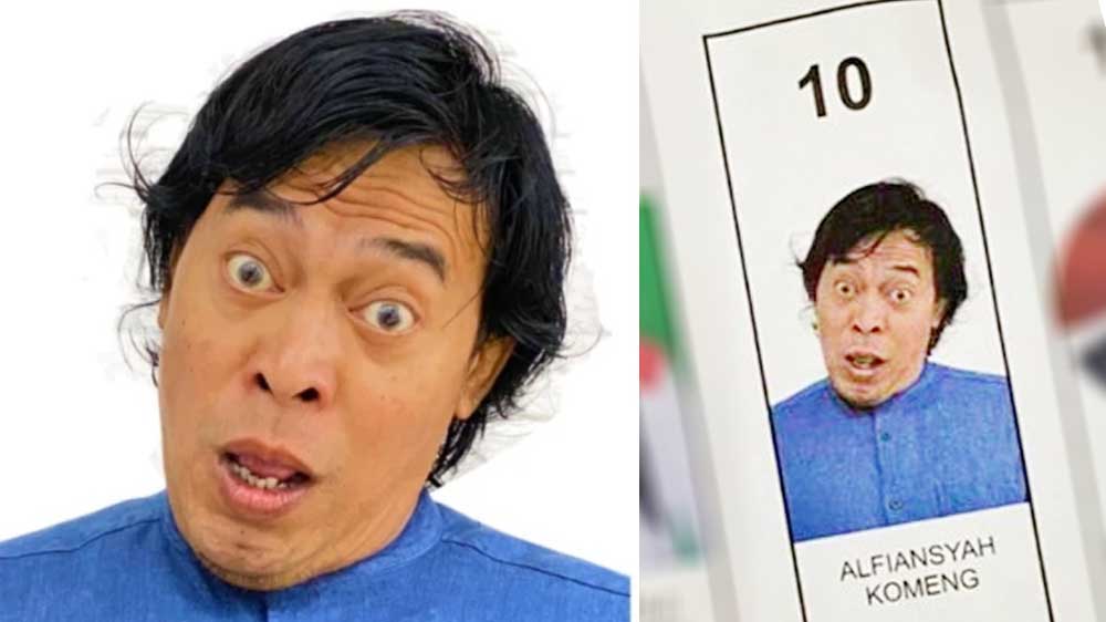 Tembus 2 Juta, Suara Komeng Kalahkan Ganjar Mahfud