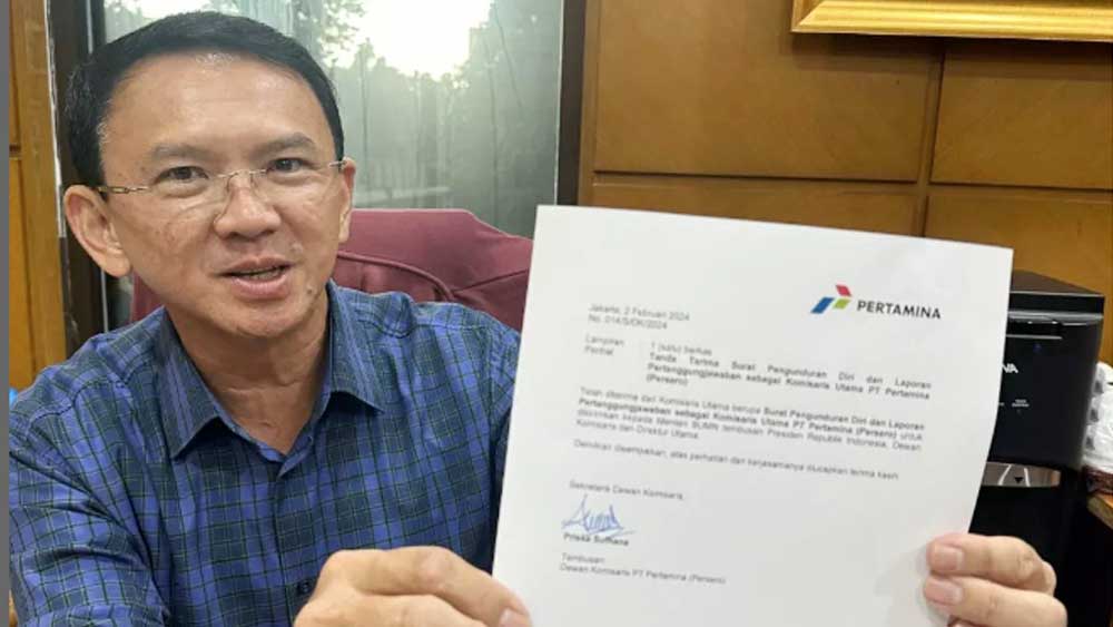 Kejutan, Ahok Mundur dari Komisaris Utama Pertamina
