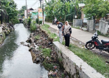 Diguyu Hujan Deras, Desa Gamel Cirebon Terendam Banjir, 4 Tanggul Jebol