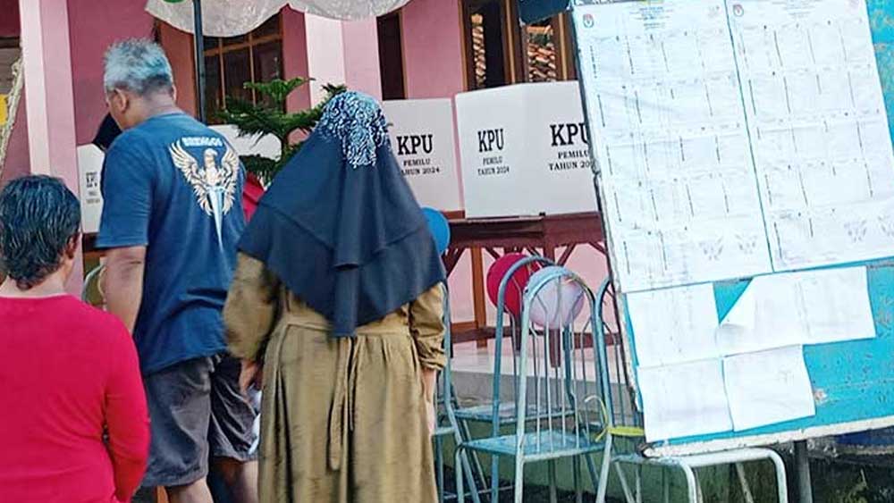 Antusiasme Pemungutan Suara Ulang di 5 TPS Kota Cirebon Menurun, yang Hadir Hanya 70 Persen