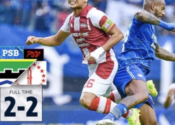 Persib Vs Persis Solo, Sempat Menang Namun Berakhir Imbang