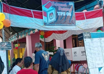 Sediakan Doorprize, Pemungutan Suara di TPS 06 Desa Prajawinangun Kulon Cirebon Rasa Pesta