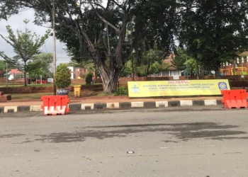 Alun-alun Kejaksan Diawasi, Sterilkan dari Penjual Takjil Ramadan Dadakan