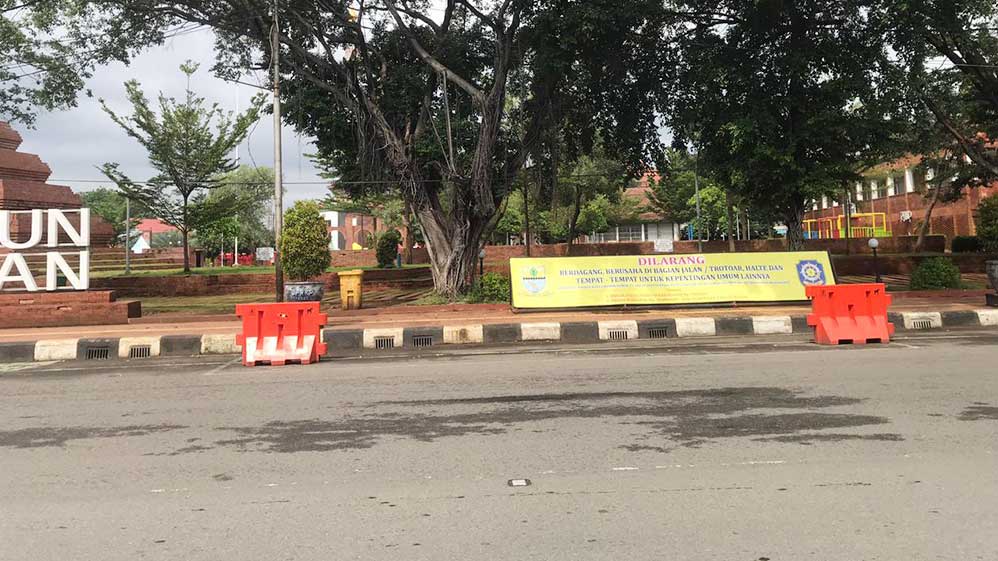 Alun-alun Kejaksan Diawasi, Sterilkan dari Penjual Takjil Ramadan Dadakan