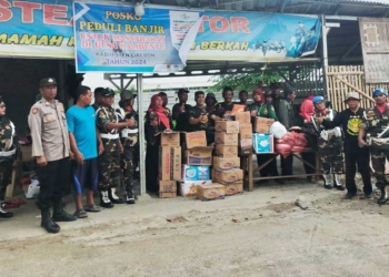 DPC PSIB Kabupaten Cirebon Bantu Korban Banjir