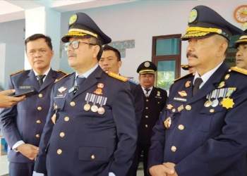 Kepala Dishub Kabupaten Cirebon Asdullah Purnabakti, Bupati Cirebon Imron Hadiri Acara Perpisahan