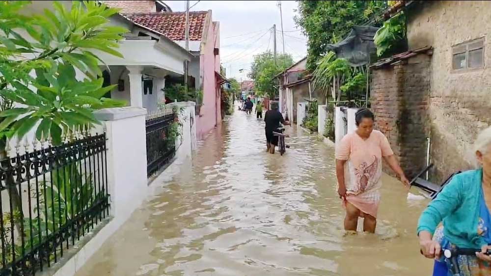Mulai Diselimuti Mendung, Cirebon Timur Masih Diintai Banjir Besar, Cisanggarung Ancam Perbatasan Jabar Jateng
