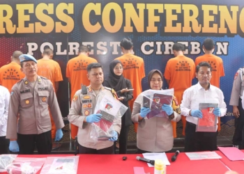 Ungkap 8 Kasus Kejahatan di Kabupaten Cirebon, Curanmor hingga Pencurian Besi Tower SUTET