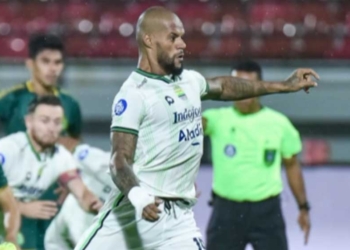 Penalti, David da Silva Cetak Gol Cepat di Laga Persib Vs Persikabo, Dedi Kusnandar Dikartu Merah
