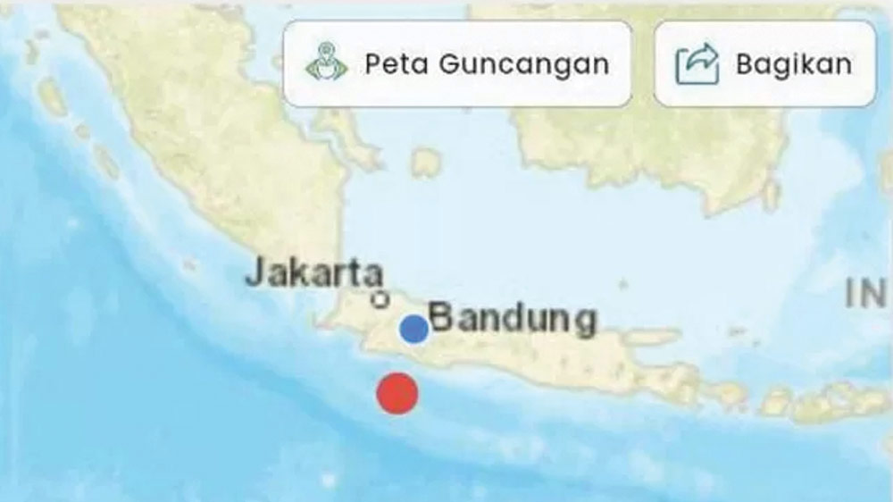 BMKG Beberkan Penyebab Gempa Garut Akibat Tumbukan Lempeng Benua di Dasar Samudra Hindia