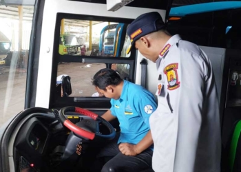 Bandel, Dishub Kabupaten Cirebon Sita Klakson Telolet Bus Angkutan Lebaran