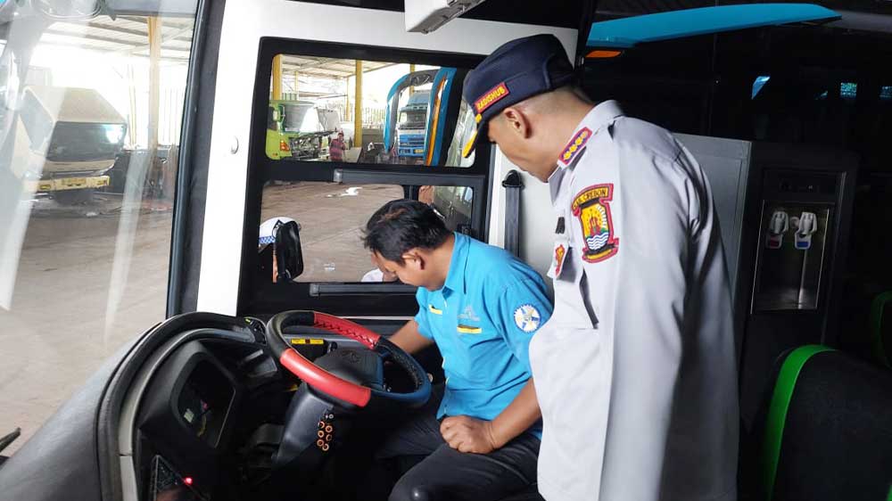 Bandel, Dishub Kabupaten Cirebon Sita Klakson Telolet Bus Angkutan Lebaran
