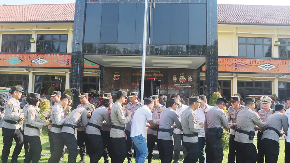 Polresta Cirebon Gelar Halalbihalal