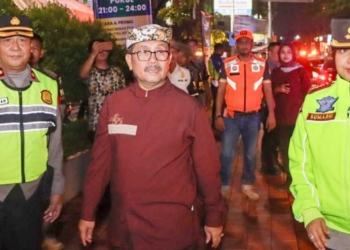 Bupati Imron Pimpin Forkopimda Kabupaten Cirebon Monitoring Arus Mudik Operasi Ketupat Lodaya 2024