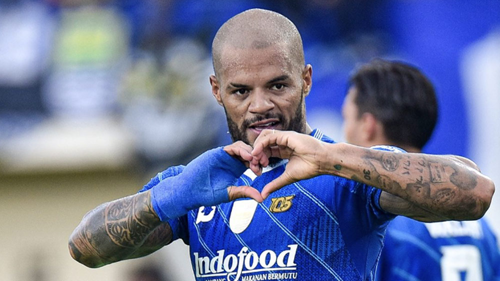 David da Silva Bawa Persib Menangi Laga Kontra Persebaya