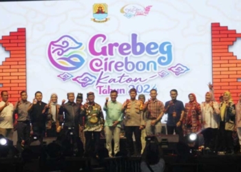 Bupati Cirebon Imron Pesan Kang Kelangon, Gage Mene Dolan Cerbon di Acara Grebeg Cirebon Katon