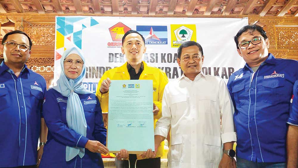 Golkar, Gerindra dan Demokrat Sepakat Koalisi di Pilkada 2024 Kabupaten Cirebon