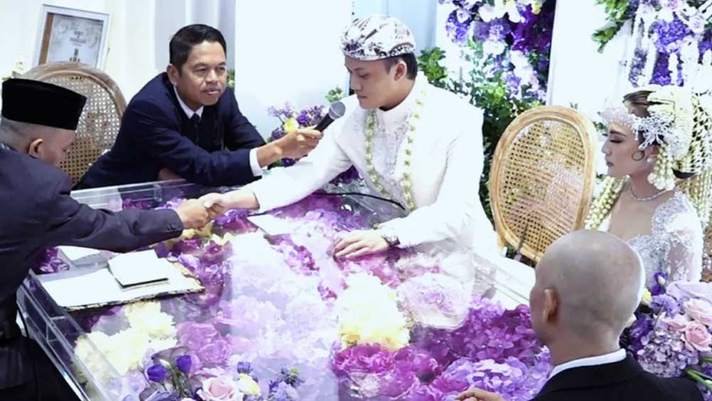 Sah, Kang Dedi Mulyadi Jadi Saksi Pernikahan Rizky Febian dan Mahalini