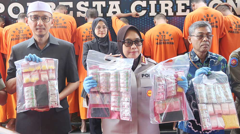 12 Kasus Narkoba di Kabupaten Cirebon Diungkap
