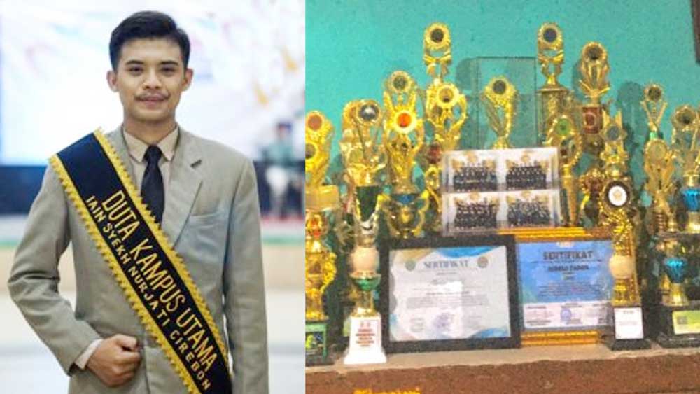 Ahmad Fadhil, Mahasiswa Berprestasi dari Jurusan KPI UIN Siber Cirebon yang Raih Puluhan Penghargaan