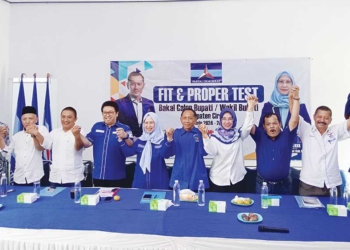 Demokrat Gelar Fit and Proper Test Bacabup Cirebon, Siap Sodorkan Nama Cabup Cawabup ke KIM Plus PKB
