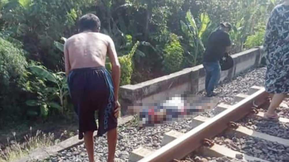 Dua Pelajar Tewas Tertabrak KA di Perlintasan Desa Suci Cirebon
