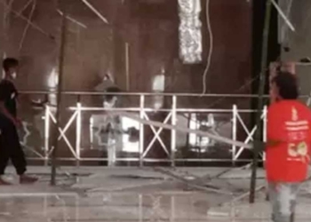 Membahayakan, Pemkab Indramayu Lakukan Kajian Teknis Struktur Bangunan Masjid Islamic Center