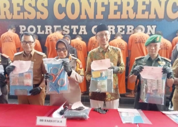 Polresta Cirebon Ungkap 13 Kasus Sabu dan OKT