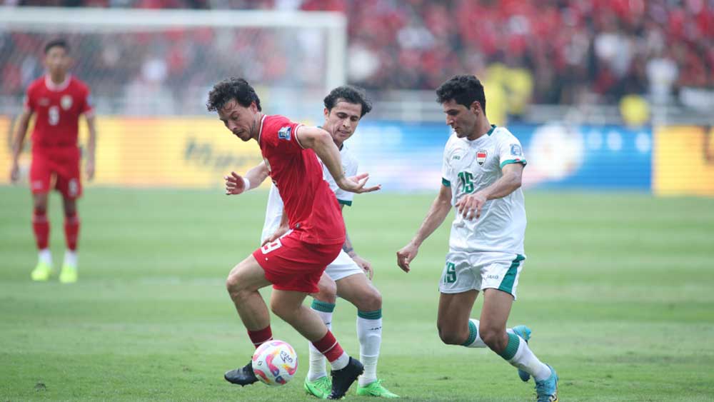 Timnas Indonesia Ditekuk Irak, Singa Mesopotamia Terlalu Tangguh untuk Garuda