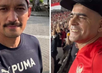 Ibnu Jamil Sentil PSSI, Cristian Gonzales Nonton Laga Timnas Indonesia Vs Filipina di Tribun Biasa