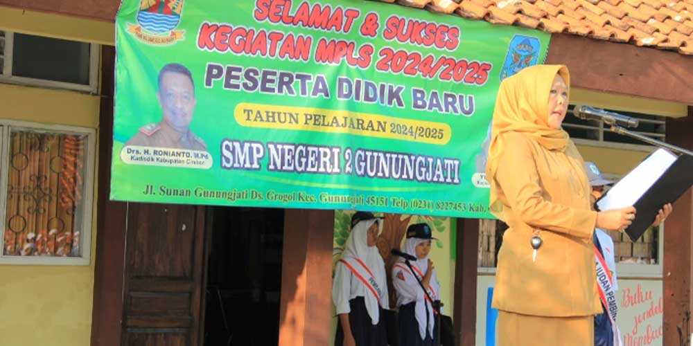 288 Siswa SMPN 2 Gunungjati Cirebon Ikuti MPLS
