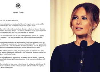 Amerika Sudah Compang Camping, Melania Trump Sebut Penembak Suaminya Seekor Monster