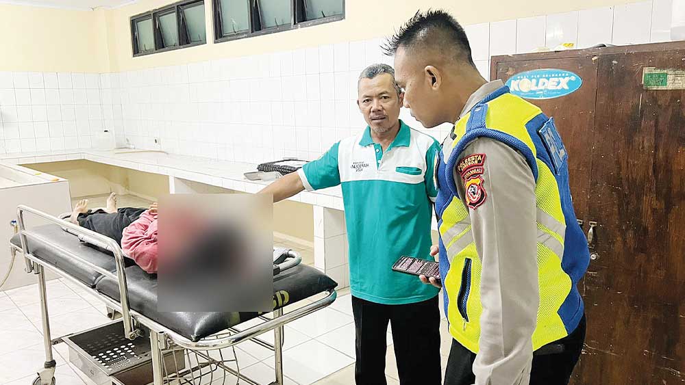 Kecelakaan di Cirebon, Terjatuh dari Motor Usai Tabrak Lubang, Pelajar di Jagapura Tewas Terlindas Truk