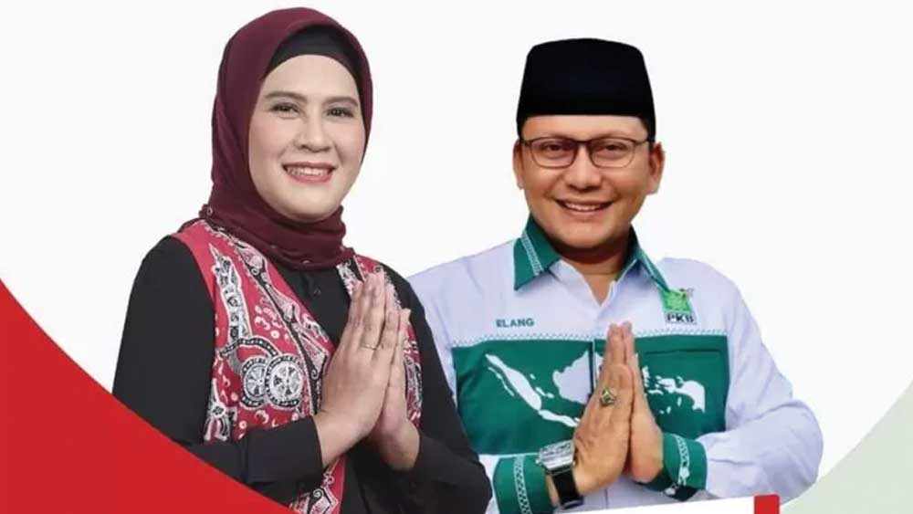 Koalisi PDIP-PKB, Nina Agustina Berpasangan dengan Tobroni Sebagai Cabup-Cawabup Indramayu