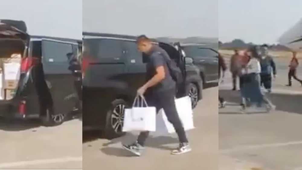 Lolos Pemeriksaan Bea Cukai, Kaesang Pangarep dan Erina Gudono Pulang dari Luar Negeri dengan Jet Pribadi