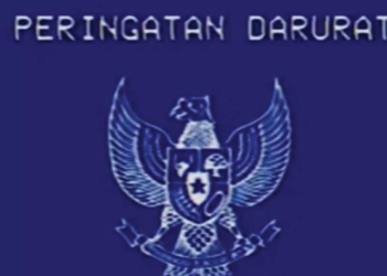 Siaran Peringatan Darurat Mirip di TV Masa Orde Baru