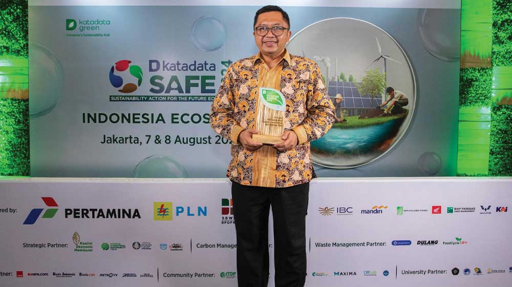 Bank bjb Raih Katadata Green Initiative Awards 2024