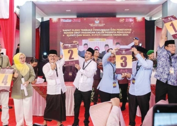 Empat Paslon Pilbup Cirebon Optimistis Menang, Rahim Nomor1, Beriman No 2, Wali No 3, Luthfi-Dia 4