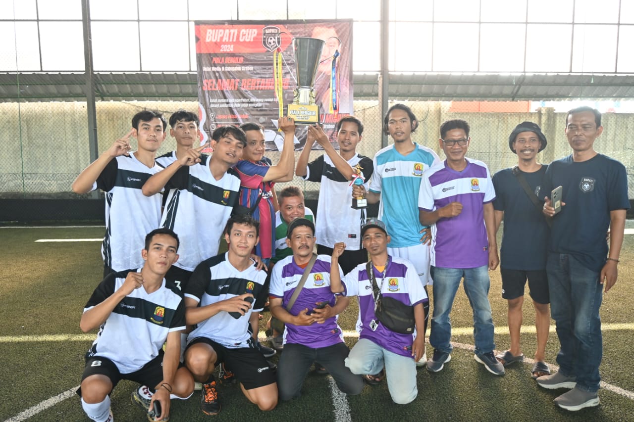 Suara Cirebon Juarai Turnamen Futsal Bupati Cirebon Cup 2024