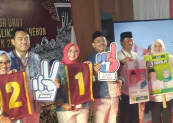 Pilwalkot Cirebon, Dani-Fitria Nomor 1, Eti-Suhendrik 2, Edo-Farida 3